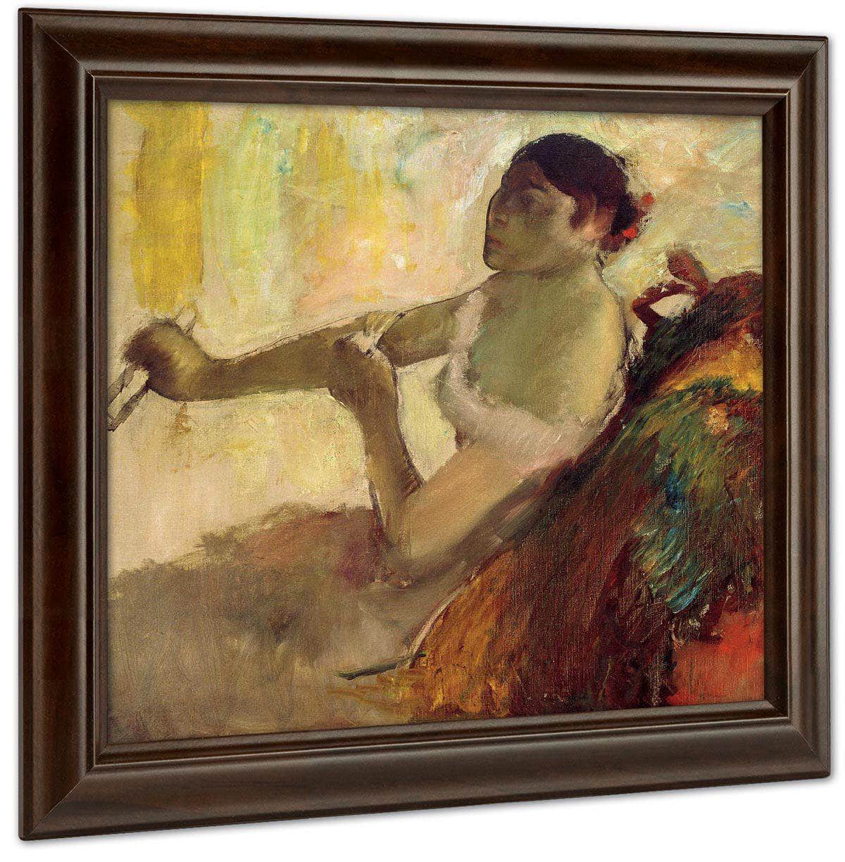 Portrait Of Rose Caron By Edgar Degas Fine Art Print