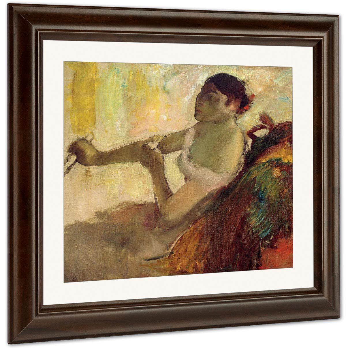 Portrait Of Rose Caron By Edgar Degas Fine Art Print