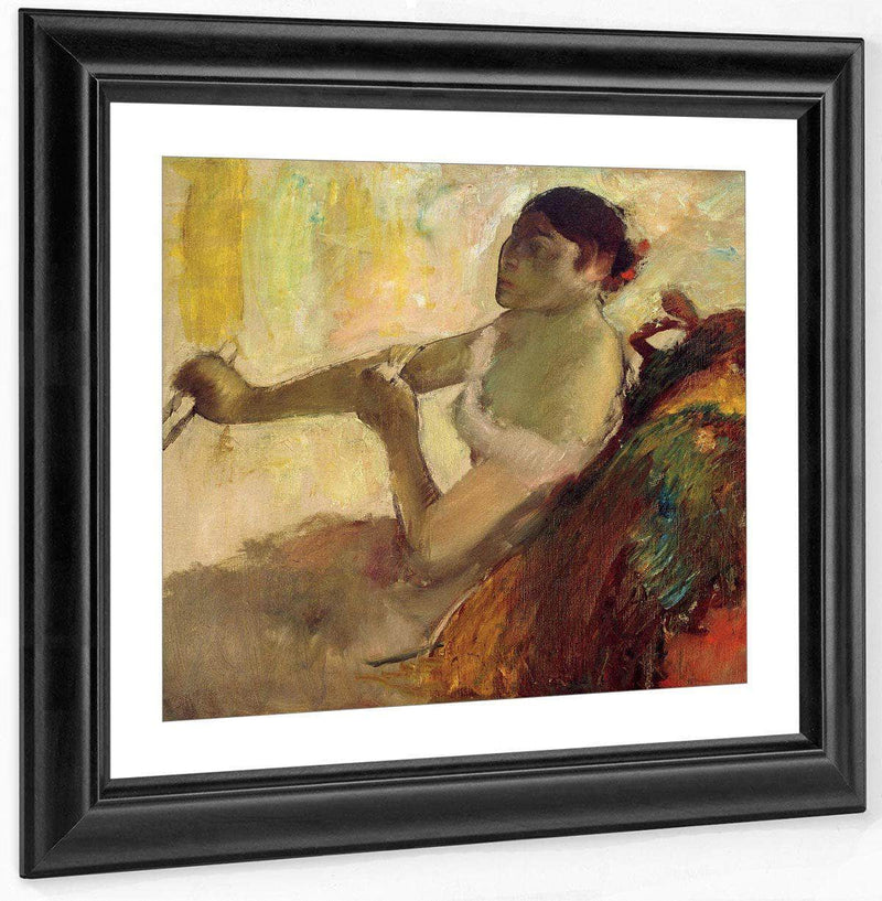Portrait Of Rose Caron By Edgar Degas Fine Art Print