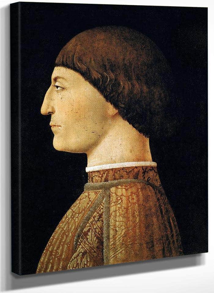 Portrait Of Sigismondo Pandolfo Malatesta 1451 By Piero Della Francesca Fine Art Print