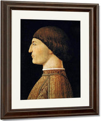 Portrait Of Sigismondo Pandolfo Malatesta 1451 By Piero Della Francesca Fine Art Print