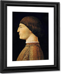 Portrait Of Sigismondo Pandolfo Malatesta 1451 By Piero Della Francesca Fine Art Print