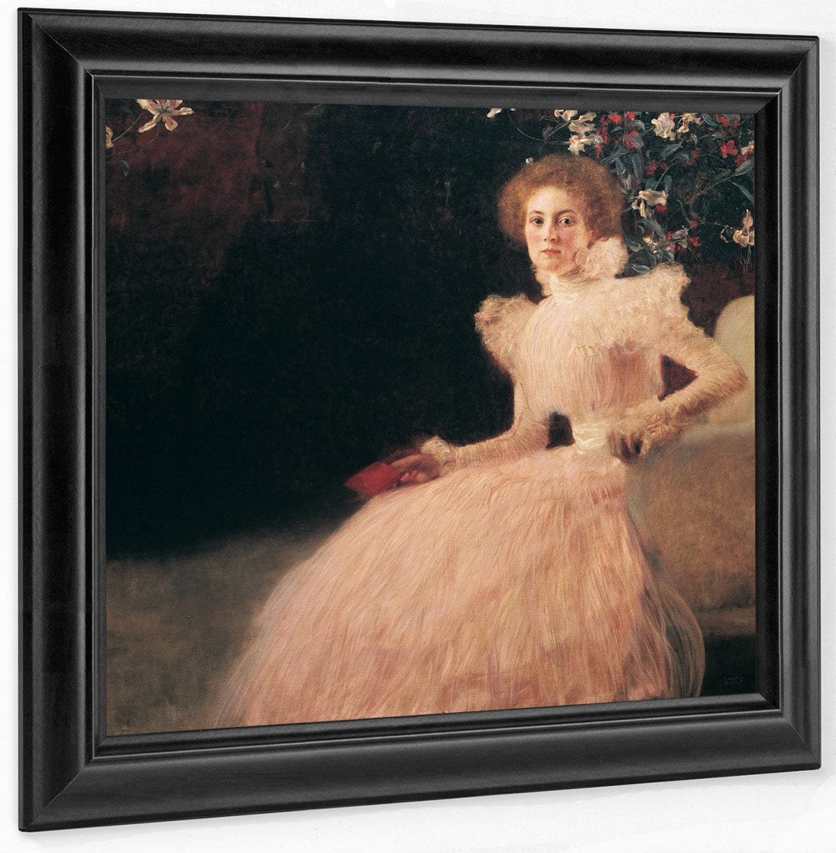 Portrait Of Sonja Knips 1898 Austria Gallery By Gustav Klimt Fine Art Print