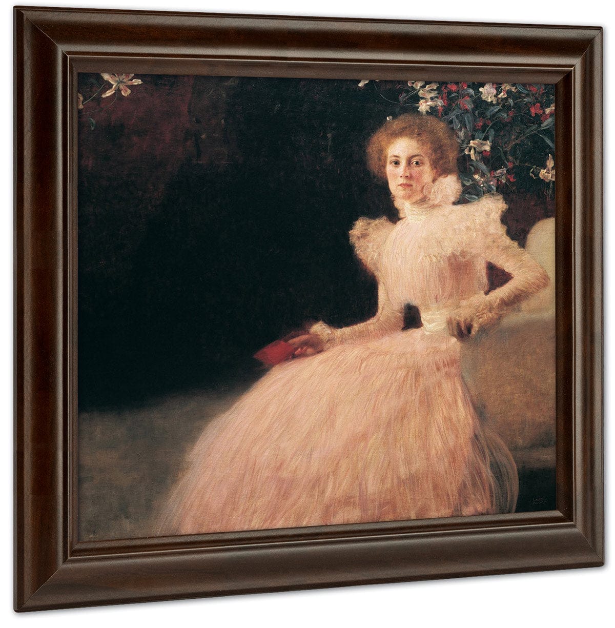 Portrait Of Sonja Knips 1898 Austria Gallery By Gustav Klimt Fine Art Print