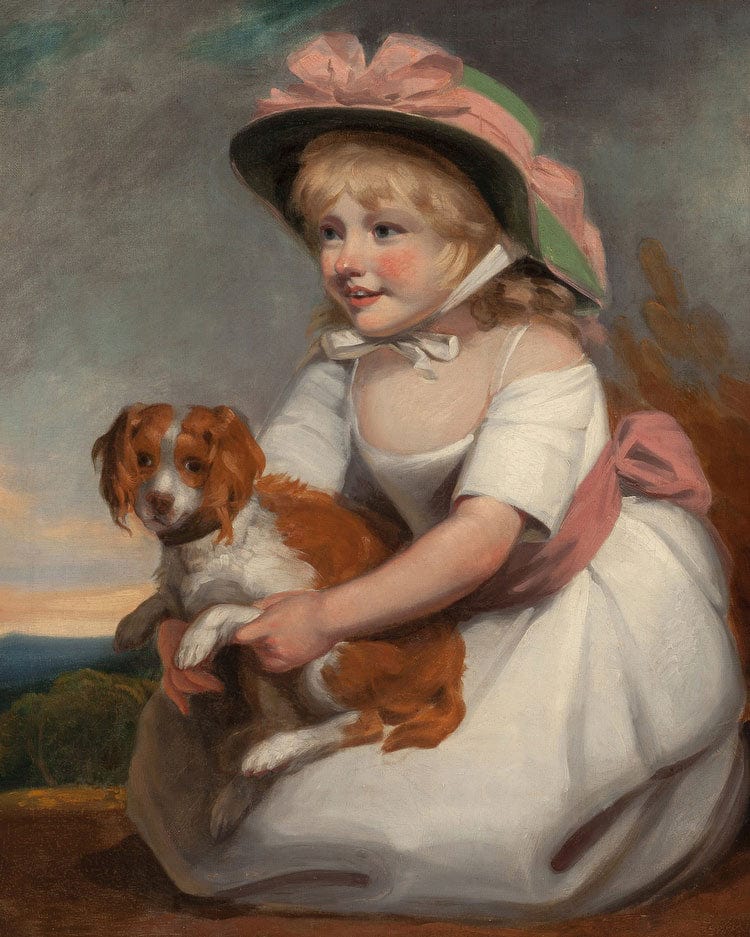 Portrait Of Sophy Elizabeth Burney Daughter Of Charles Rousseau Burney Esq. Circa 1784 By Edward Francis Burney Fine Art Print