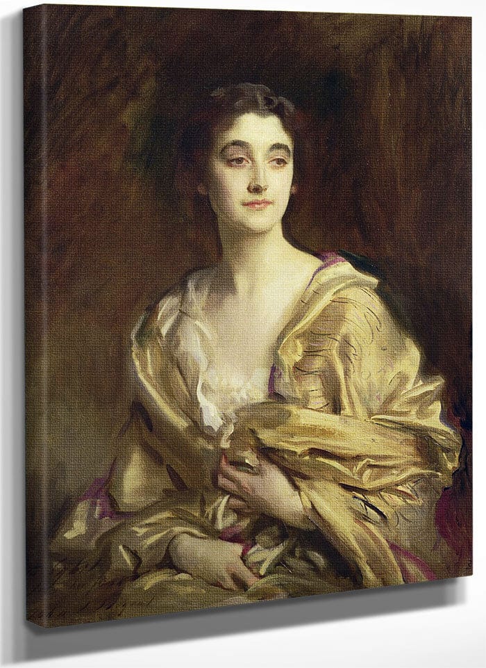 Portrait Of Sybil, Countess Rocksavage, Later Marchioness Of Cholmondeley By John Singer Sargent Fine Art Print