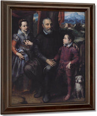 Portrait Of The Artist 1039 S Family 1558 By Sofonisba Anguissola Fine Art Print
