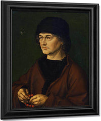 Portrait Of The Artist 1039 S Father 1490 By Albrecht Durer Fine Art Print