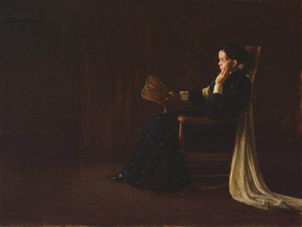 Portrait Of The Artist 1039 S Mother 1897 By Henry Ossawa Tanner Fine Art Print