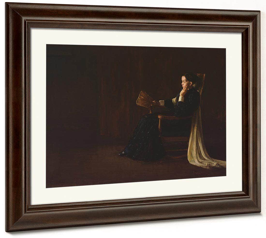 Portrait Of The Artist 1039 S Mother 1897 By Henry Ossawa Tanner Fine Art Print