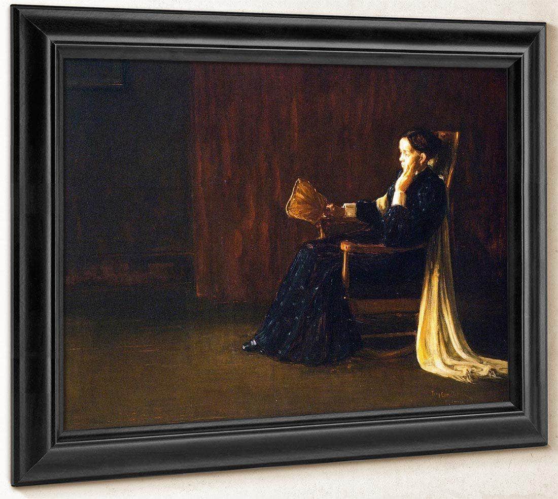 Portrait Of The Artist's Mother By Henry Ossawa Tanner Fine Art Print