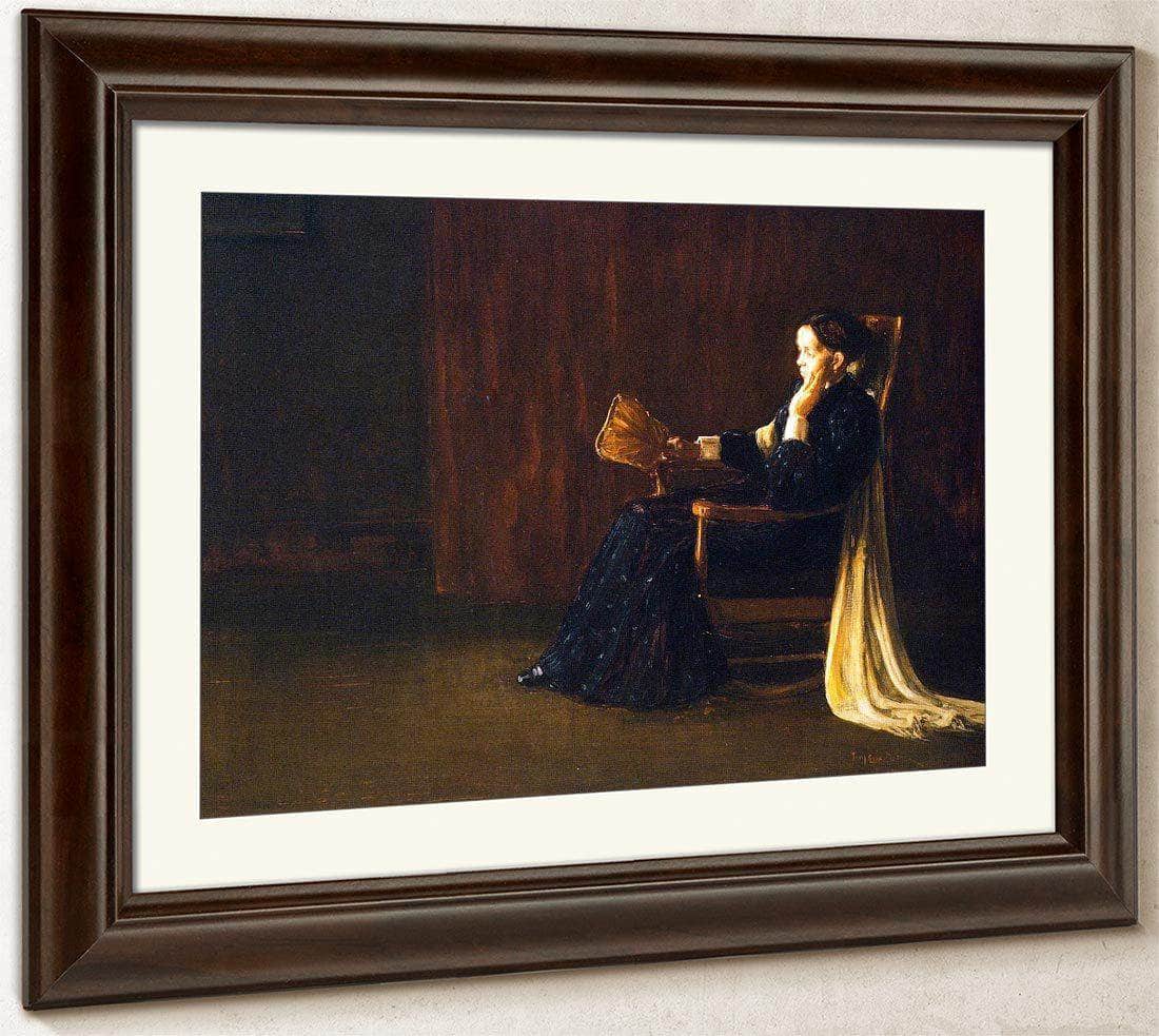 Portrait Of The Artist's Mother By Henry Ossawa Tanner Fine Art Print