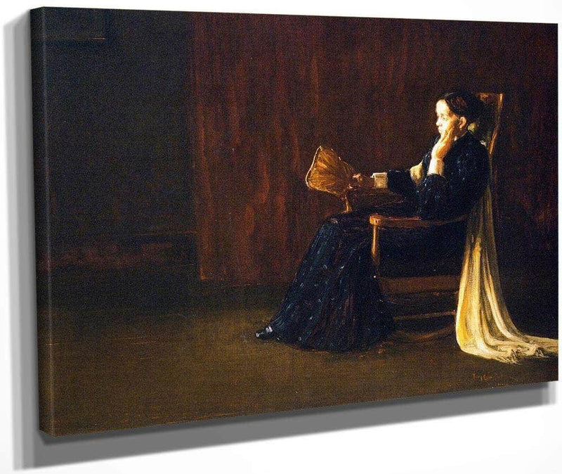 Portrait Of The Artist's Mother By Henry Ossawa Tanner Fine Art Print