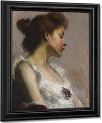 Portrait Of The Artist's Wife By Henry Ossawa Tanner Fine Art Print