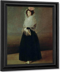 Portrait Of The Countess Of Carpio (1757 95) Marquesa De La Solana By Francisco De Goya Fine Art Print
