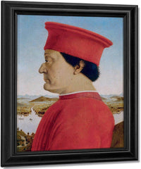 Portrait Of The Duke Of Urbino 1466 By Piero Della Francesca Fine Art Print