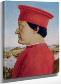 Portrait Of The Duke Of Urbino 1466 By Piero Della Francesca Fine Art Print
