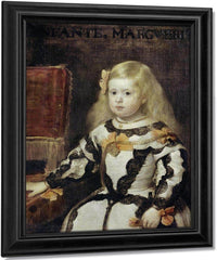 Portrait Of The Infanta Margarita By Diego Velazquez Fine Art Print