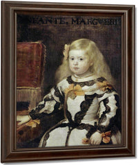 Portrait Of The Infanta Margarita By Diego Velazquez Fine Art Print
