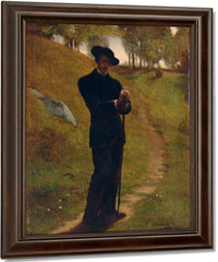 Portrait Of The Painter By John La Farge Fine Art Print