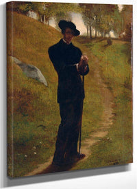 Portrait Of The Painter By John La Farge Fine Art Print