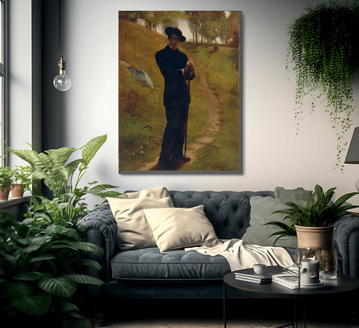 Portrait Of The Painter By John La Farge Fine Art Print