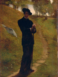 Portrait Of The Painter By John La Farge Fine Art Print