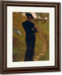 Portrait Of The Painter By John La Farge Fine Art Print