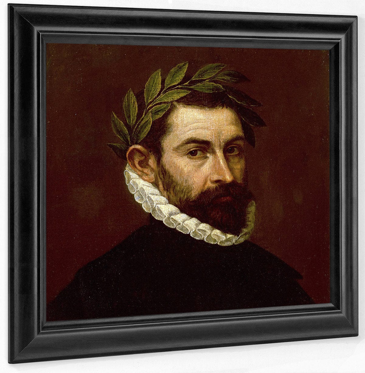 Portrait Of The Poet Alonso Ercilla Y Zuniga By El Greco Fine Art Print