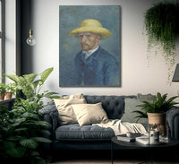 Portrait Of Theo Van Gogh By Vincent Van Gogh Fine Art Print