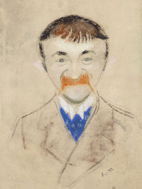 Portrait Of Theodor De Wyzewa By Louis Anquetin Fine Art Print