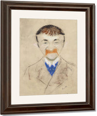 Portrait Of Theodor De Wyzewa By Louis Anquetin Fine Art Print