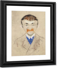 Portrait Of Theodor De Wyzewa By Louis Anquetin Fine Art Print