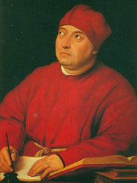 Portrait Of Tommaso Inghirami By Raphael Fine Art Print