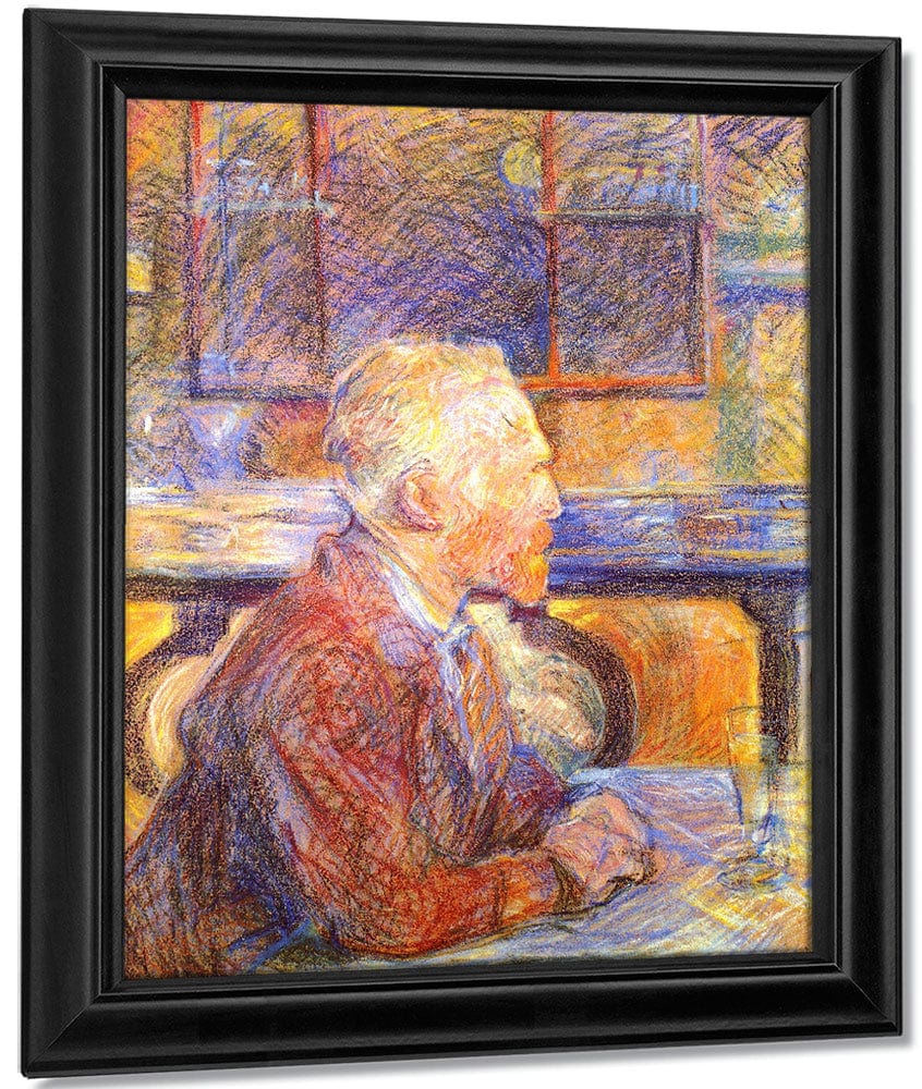 Portrait Of Vincent Van Gogh 1887 By Henri De Toulouse Lautrec Fine Art Print