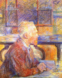 Portrait Of Vincent Van Gogh 1887 By Henri De Toulouse Lautrec Fine Art Print