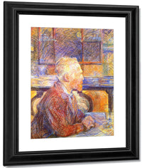 Portrait Of Vincent Van Gogh 1887 By Henri De Toulouse Lautrec Fine Art Print