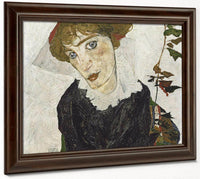 Portrait Of Wally Neuzil By Egon Schiele Fine Art Print