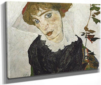 Portrait Of Wally Neuzil By Egon Schiele Fine Art Print