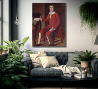 Portrait Of William Carpenter By Ralph Earl Fine Art Print