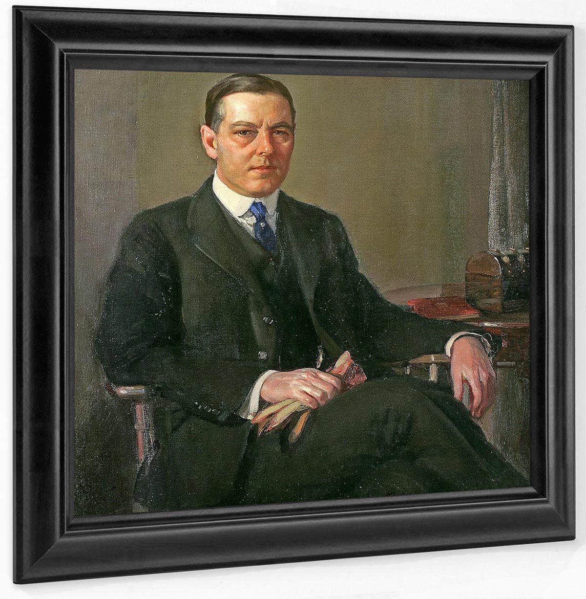 Portrait Of William Dean By Richard Edward Miller Fine Art Print