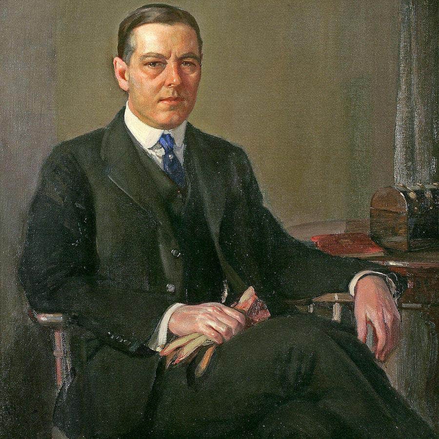 Portrait Of William Dean By Richard Edward Miller Fine Art Print