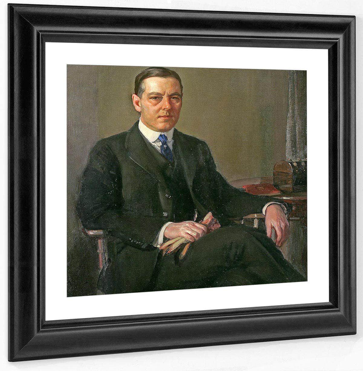 Portrait Of William Dean By Richard Edward Miller Fine Art Print