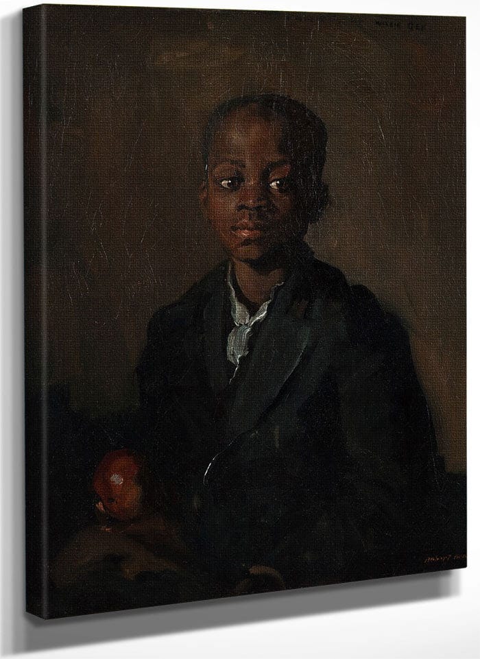 Portrait Of Willie Gee By Robert Henri Fine Art Print