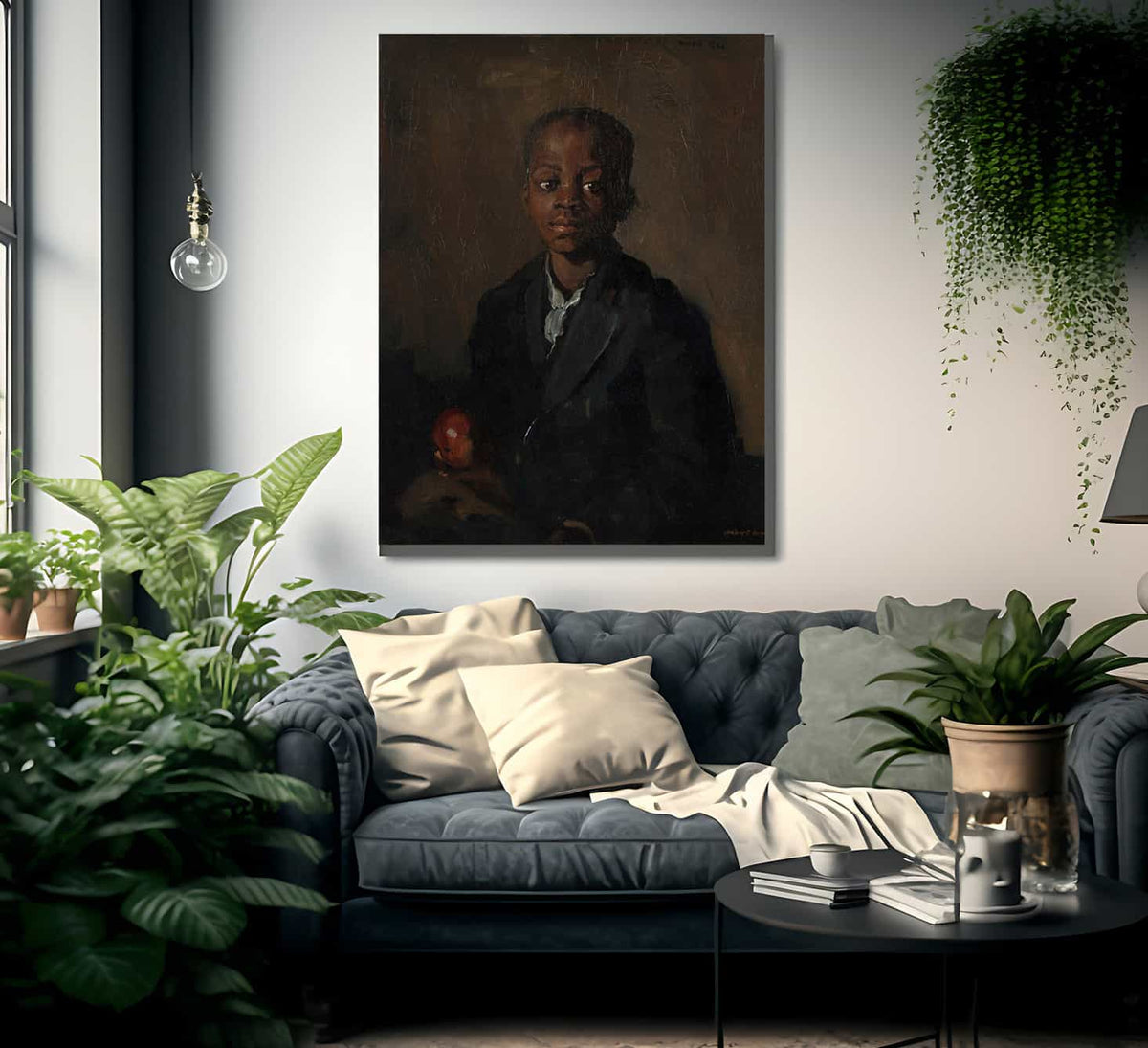 Portrait Of Willie Gee By Robert Henri Fine Art Print