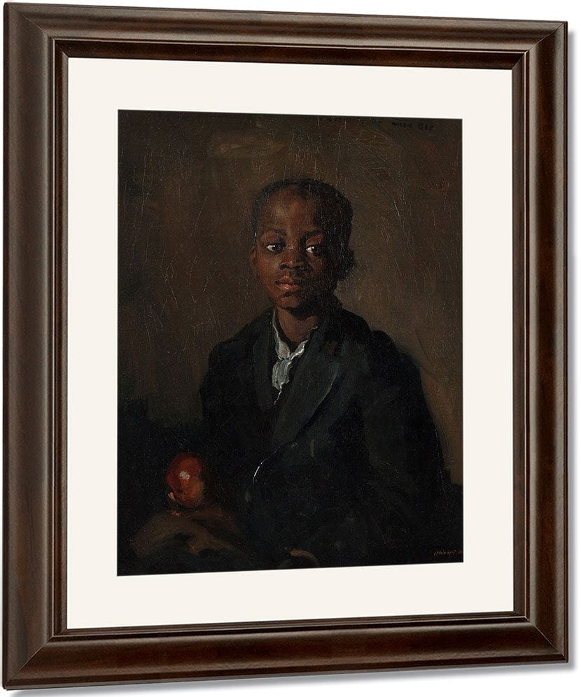 Portrait Of Willie Gee By Robert Henri Fine Art Print