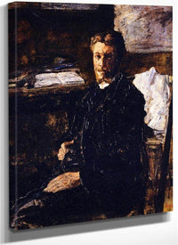 Portrait Of Willy Finch By James Ensor Fine Art Print