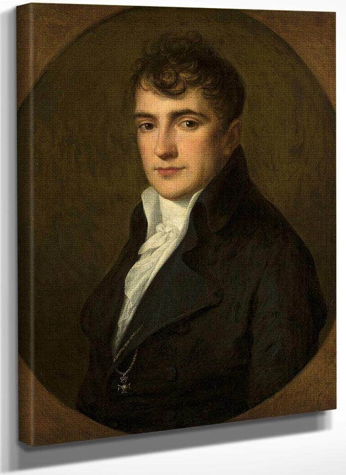 Portrait Of Wojciech Mecinski 1800 66 5X56Cm National Museum Warsaw 212351 By Angelica Kauffmann Fine Art Print