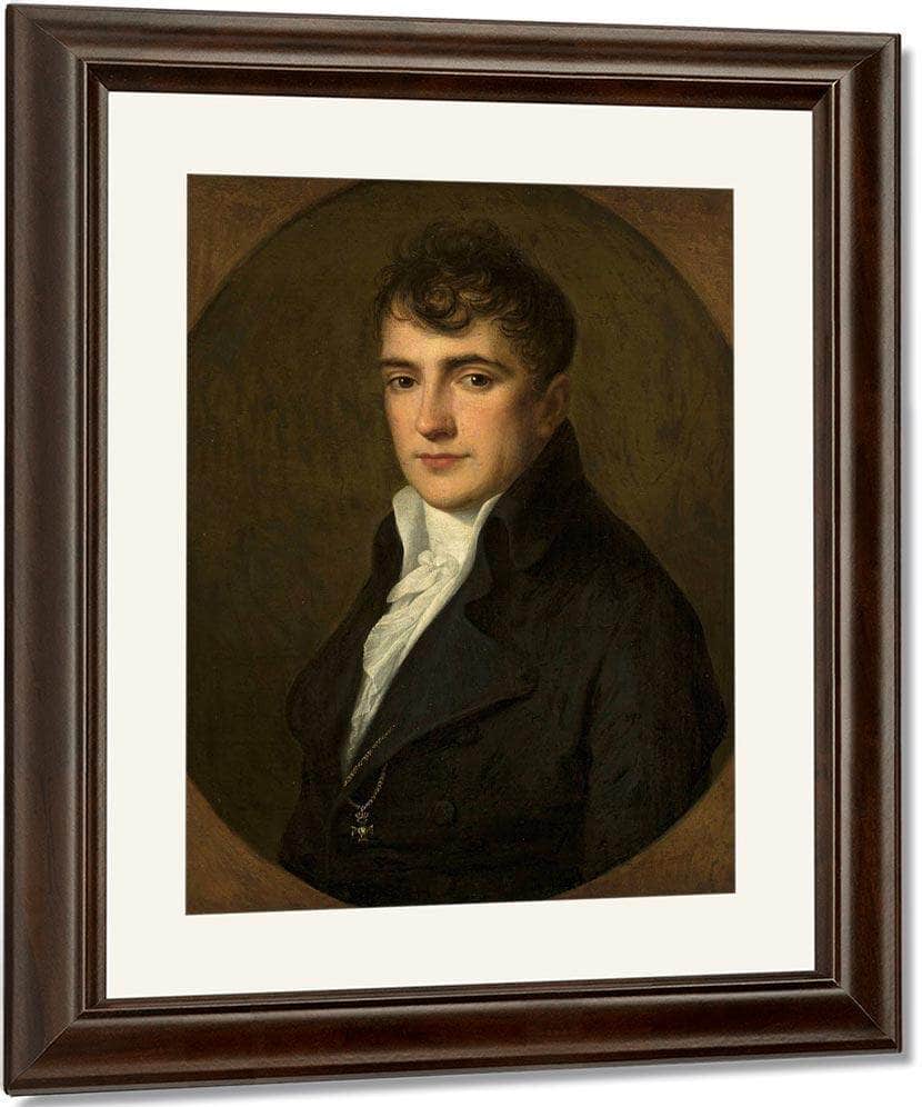 Portrait Of Wojciech Mecinski 1800 66 5X56Cm National Museum Warsaw 212351 By Angelica Kauffmann Fine Art Print