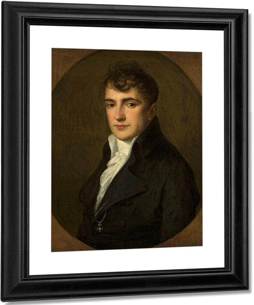 Portrait Of Wojciech Mecinski 1800 66 5X56Cm National Museum Warsaw 212351 By Angelica Kauffmann Fine Art Print